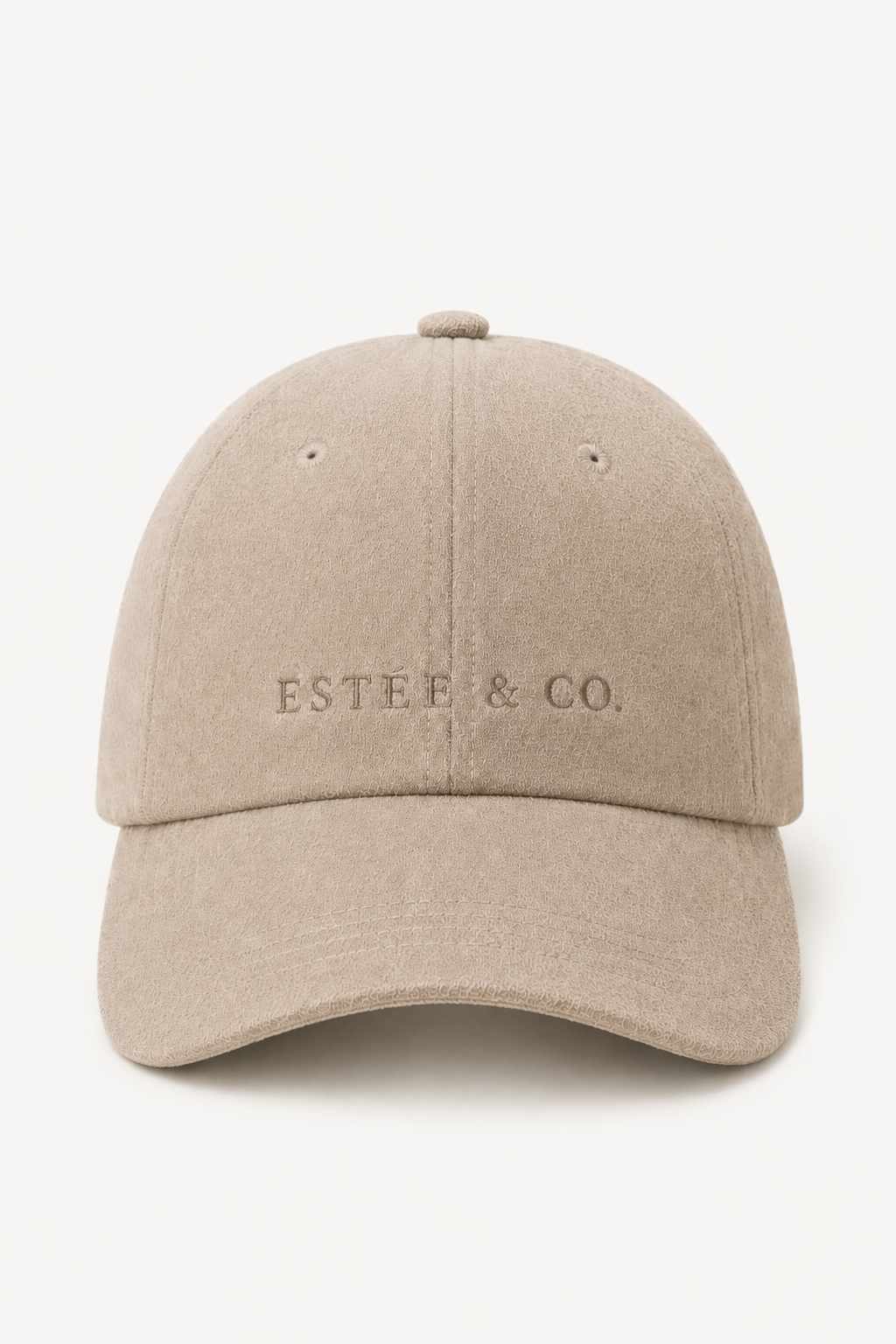 The Cashmere Cap — Ecru — front