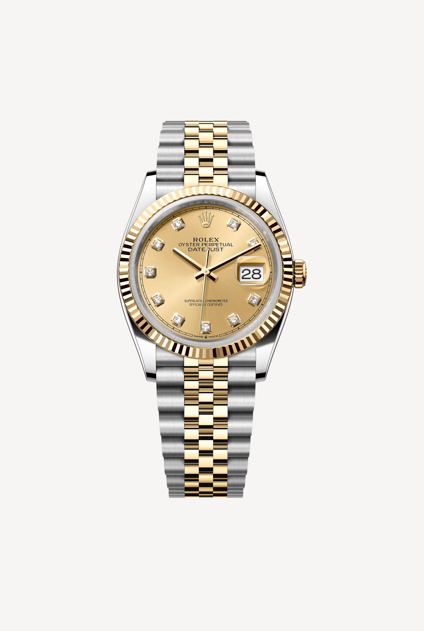 Datejust 36 — Yellow Rolesor