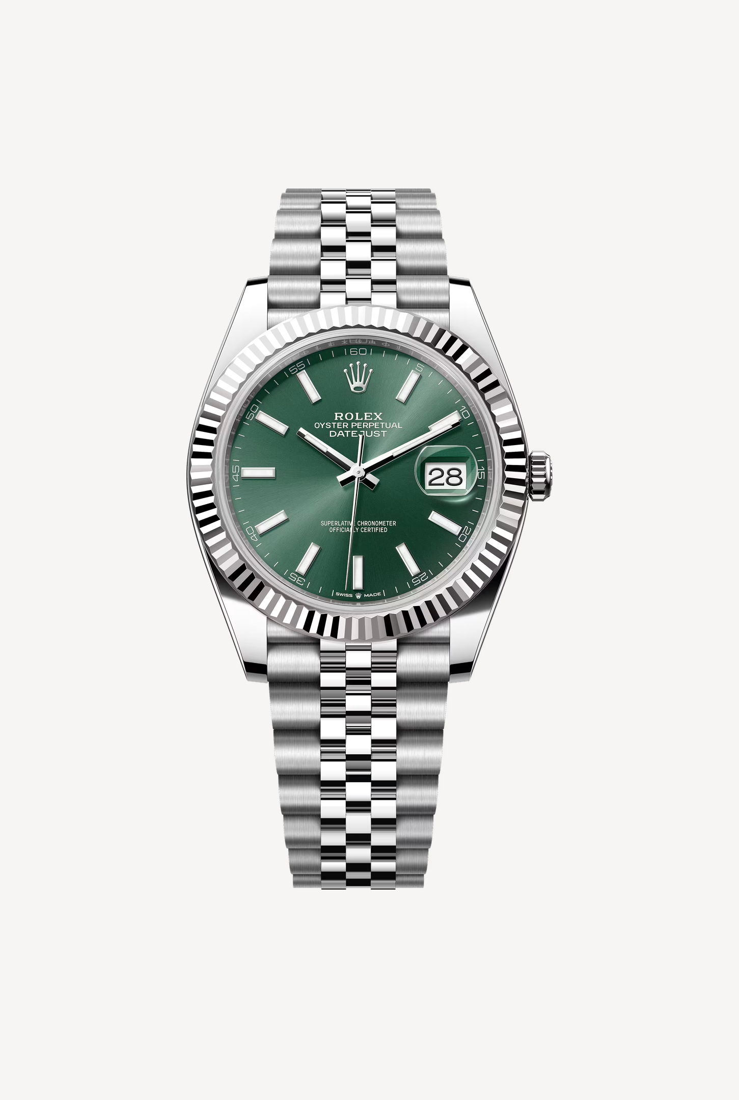Datejust 41 — Mint Green