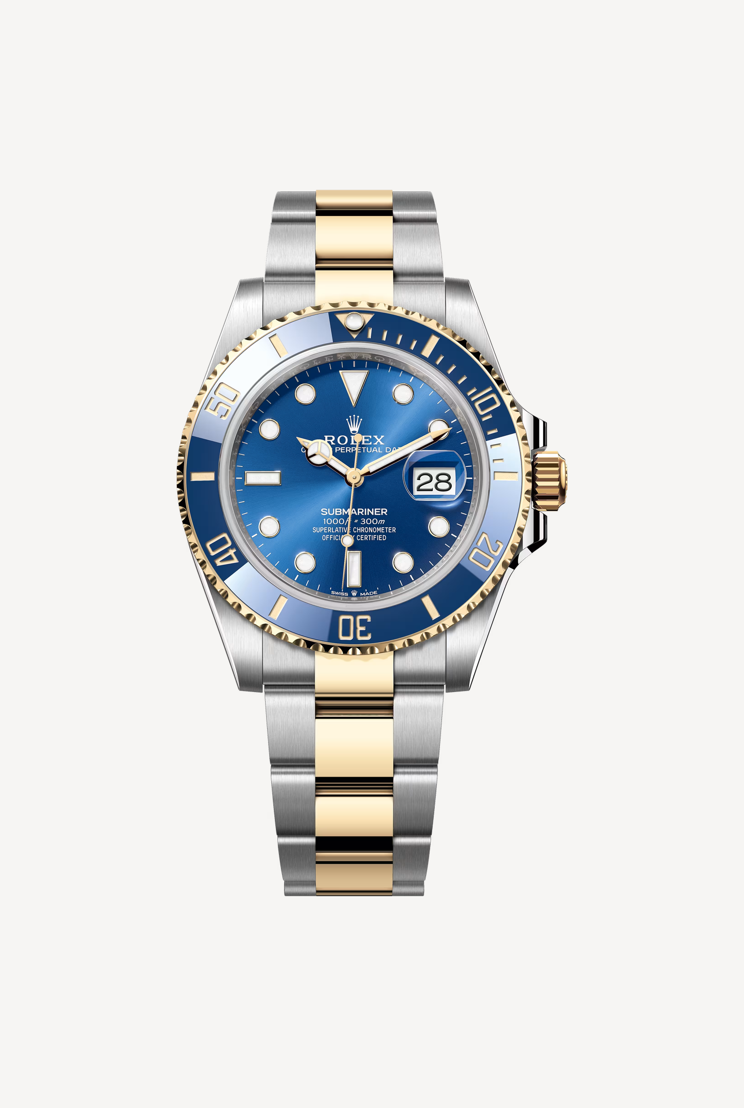 Submariner Date — Yellow Rolesor