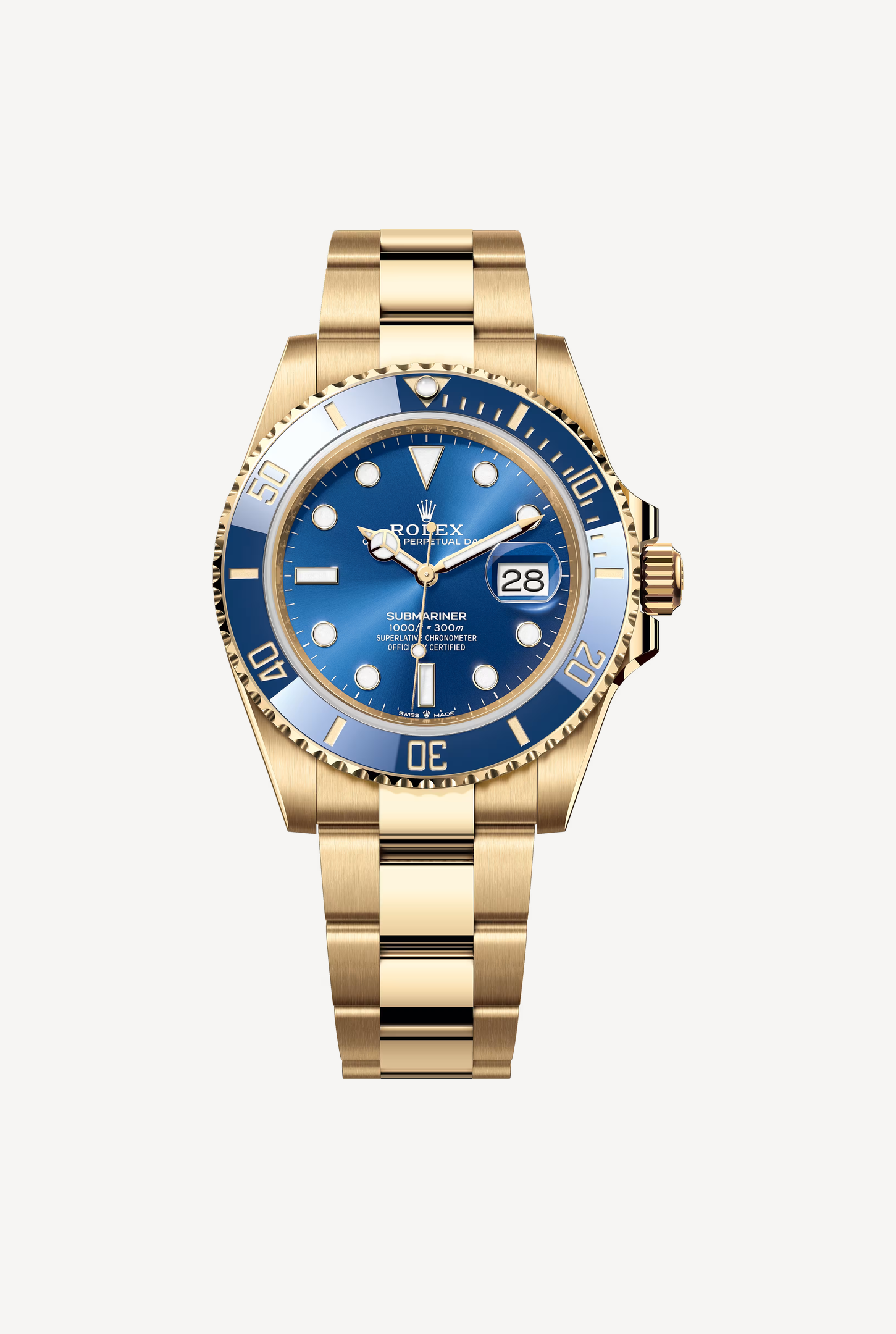 Submariner Date — Yellow Gold
